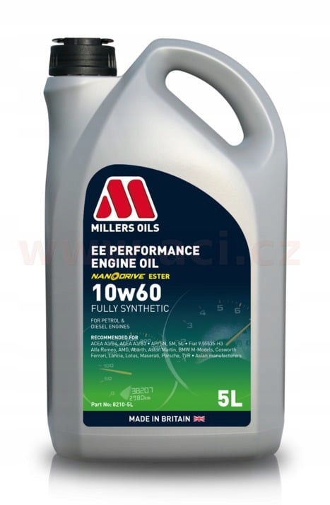 Millers Oils Ee Performance 10w60 5l 82105