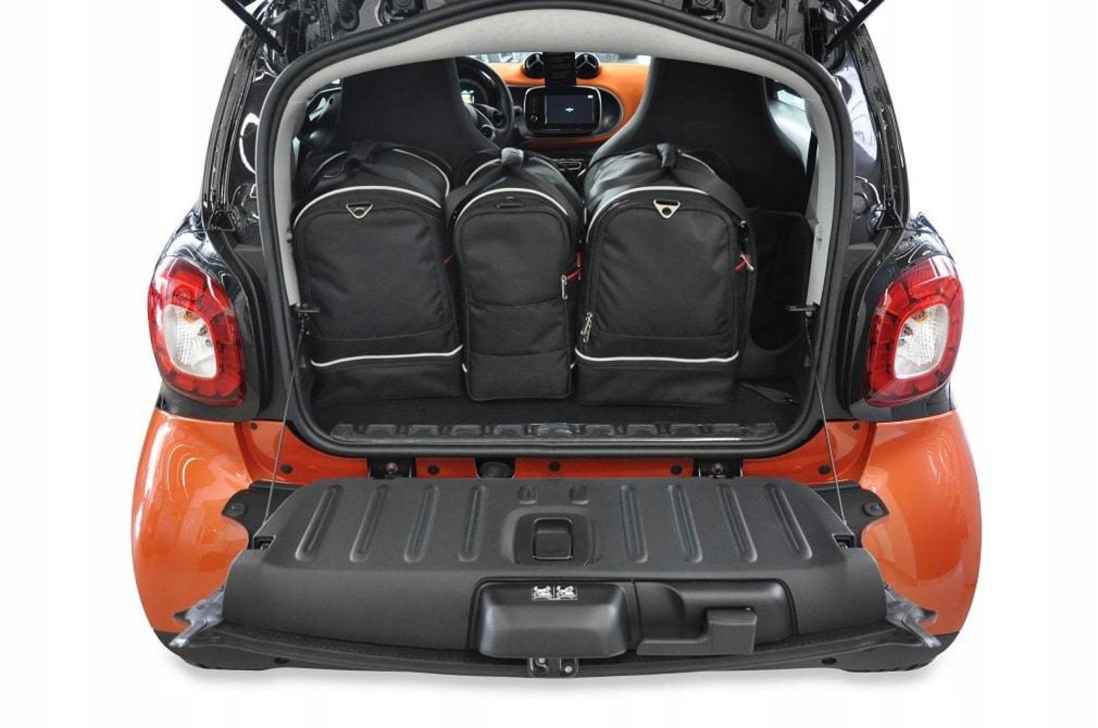 J&j Automotive Sada 3ks cestovných tašiek Aero pre Smart Fortwo Coupe Ev 2