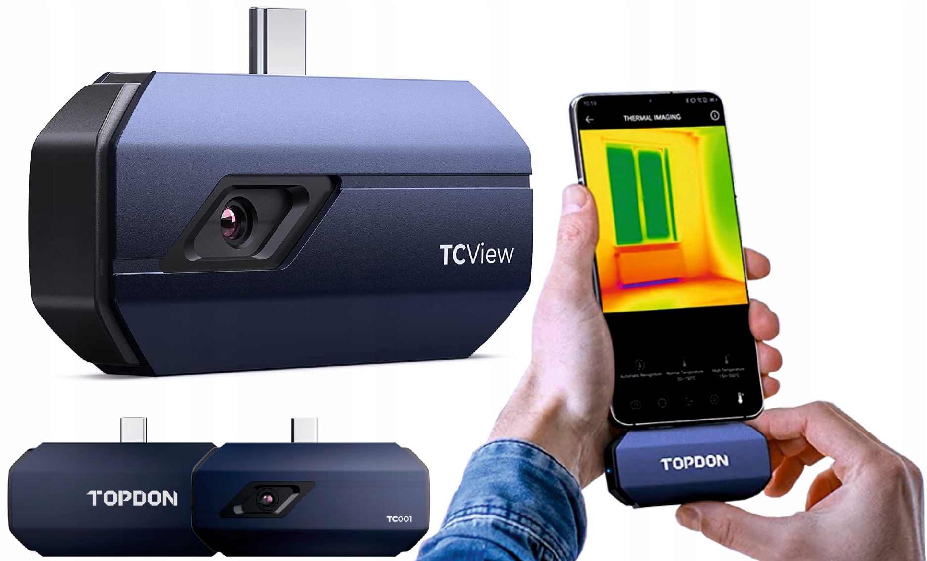 

Kamera termowizyjna Usb-c Topdon TC001 Termowizja