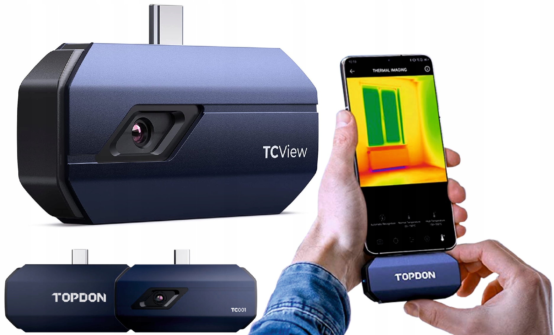 Kamera termowizyjna USB-C Termowizja TOPDON TC001 (TC001) • Cena, Opinie  12801630203 •