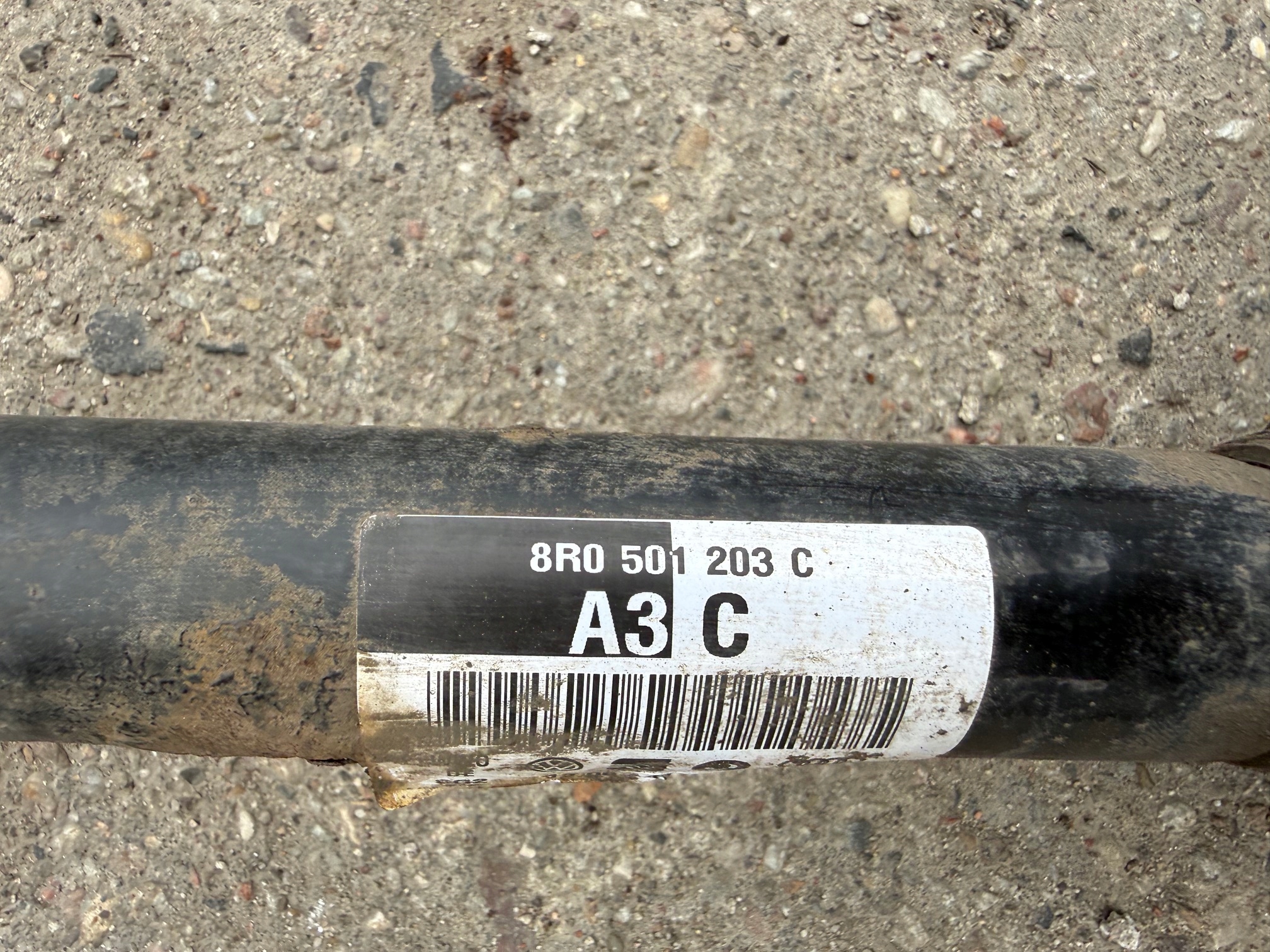 AUDI Q5 8R semi-axis right left rear right left rear part 8R0501203C