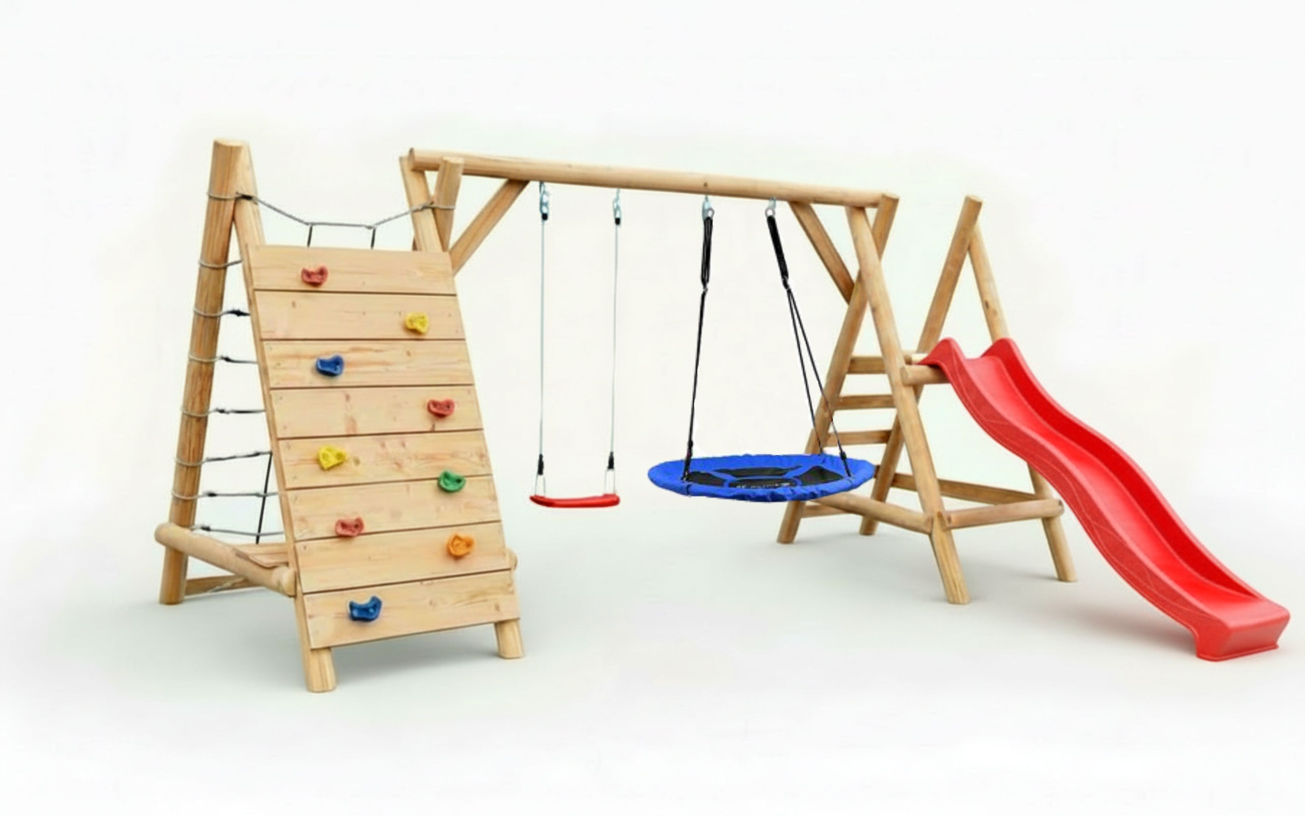 ДЕРЕВЯННАЯ ИГРОВАЯ ПЛОЩАДКА ДЛЯ САДА МЕГА АИСТ ГНЕЗДО КАЧЕЛИ ПРОПИТАННЫЙ!