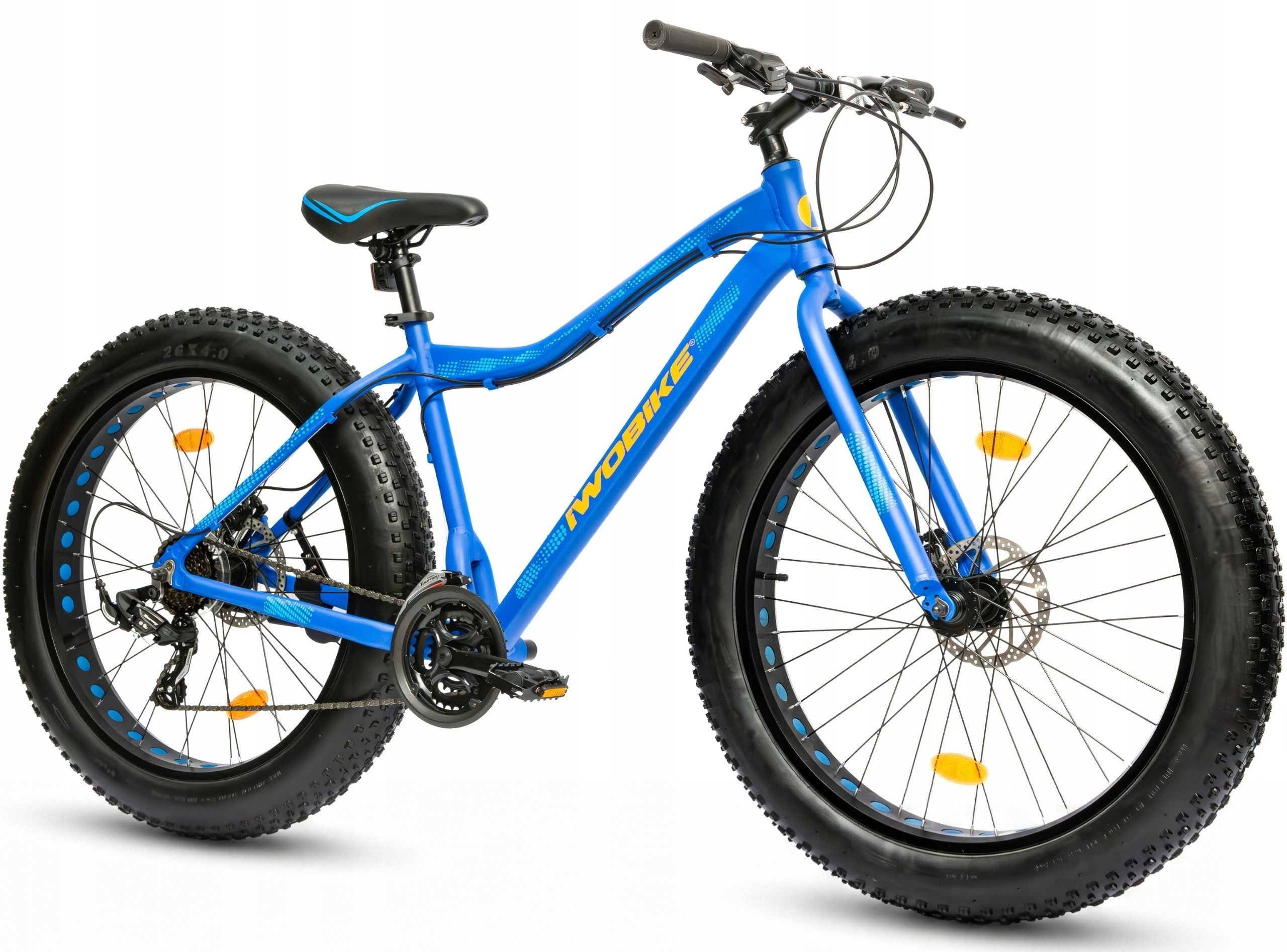 Rower Damski Męski Fatbike 26 Iwobike Shimano Aluminium Tarcze Lekki 2026