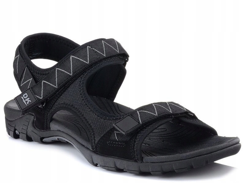 

Sandały Męskie Dk S9507-1 Czarne Na Rzepy 42