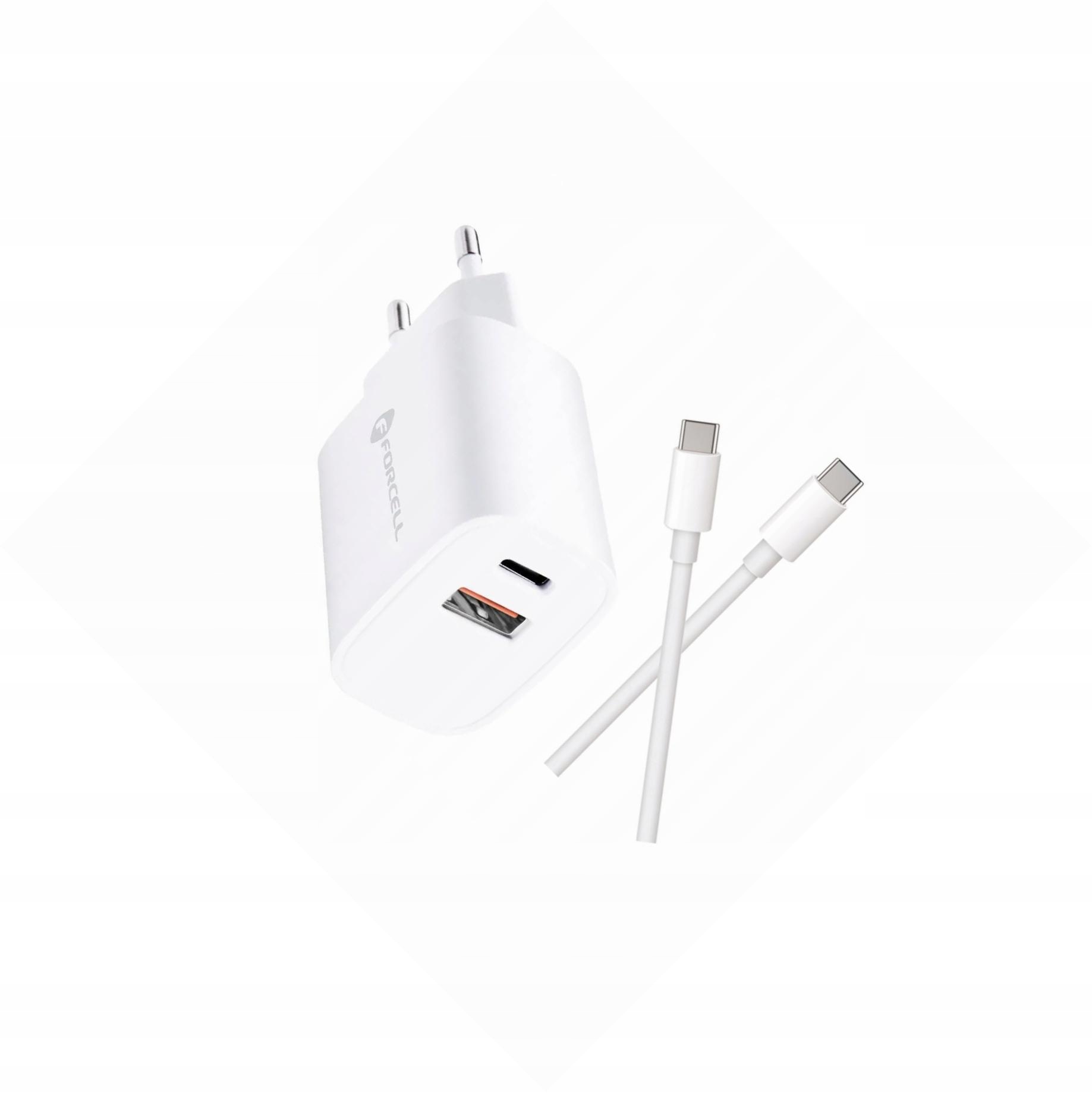 Szybka ładowarka 30W 2 wejścia z kablem Usb-c do Huawei Mate 20 Pro