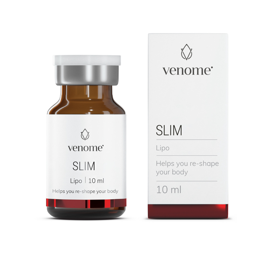 Venome Lipo Slim Fosfatidylcholin Kyselina deoxycholová Lipolýza Tělo 10 ml