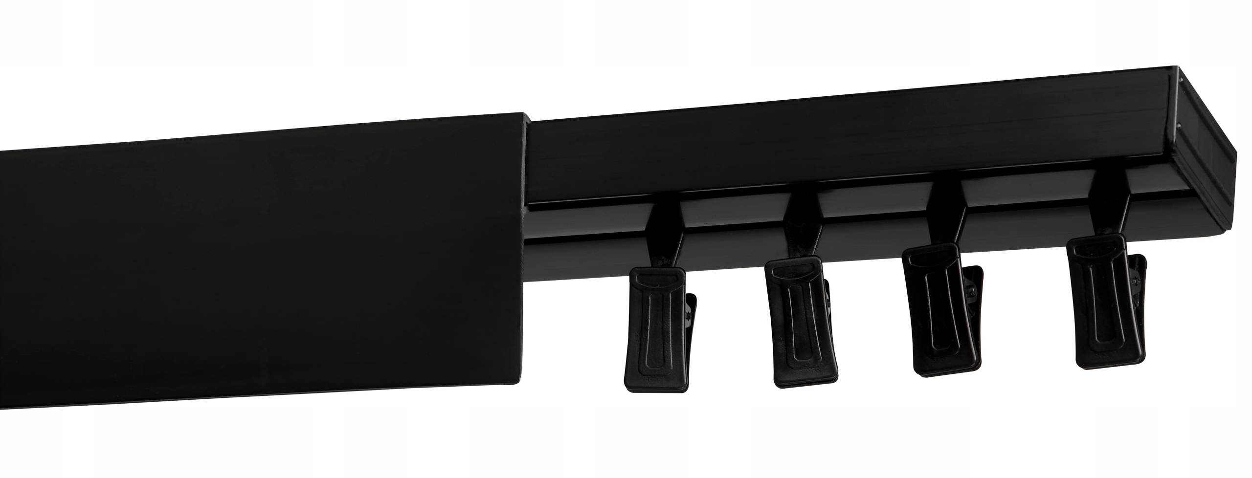 

Karnisz I-torowy 220cm Szyna Pcv Z Osłoną Czarną