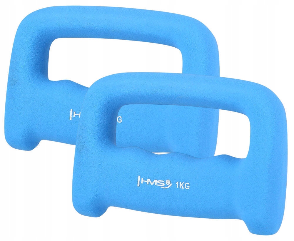 HMS Hantelki Ciężarki Kastety Do Ćwiczeń Treningu 2x1 kg