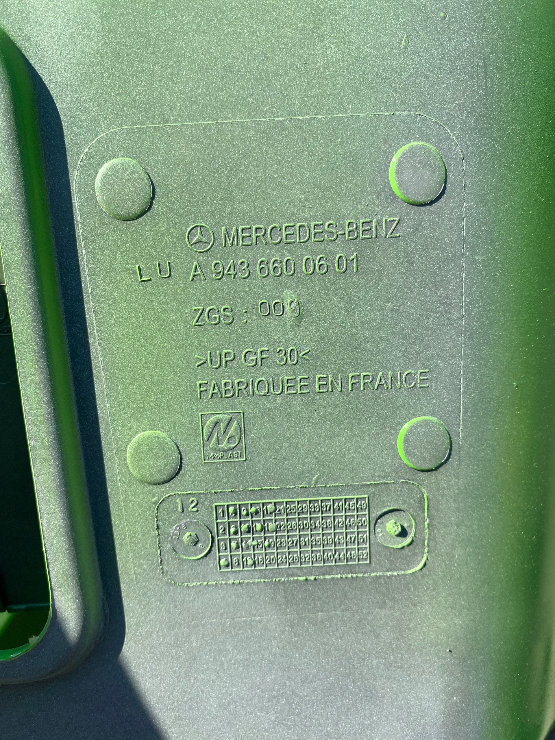 Mercedes Actros MP2 MP3 Stopnica 9436600601 Car type Trucks