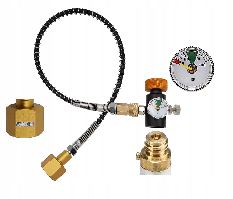 Wąż Przetoczka adapter Do Napełniania CO2 do Sodastream Philips Brita Dafi