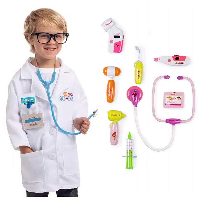 

Duży Lekarz Zestaw Lekarski Pani Doktor Różowy