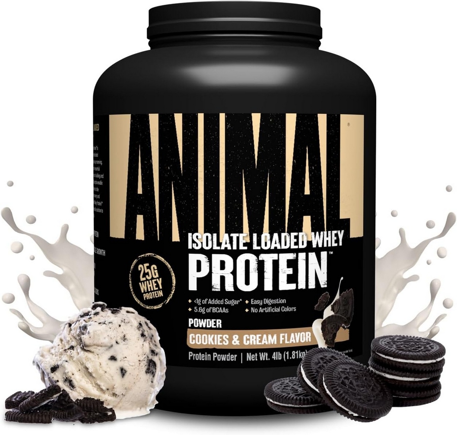 Univerzální Animal 100% Whey Protein 1.81 kg Sušenky Oreo Cookies A Krém