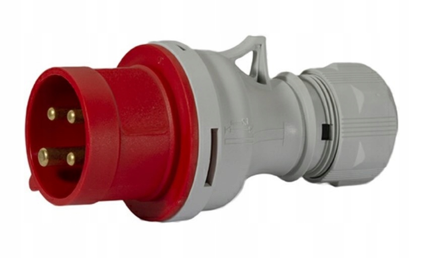 Wtyczka siłowa Sez 32 A Waga produktu z opakowaniem jednostkowym 0.2 kg