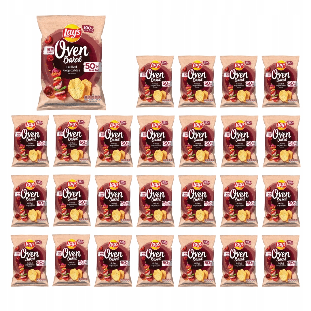 Lay's Oven Baked Lays grillowane warzywa 26x 110 g