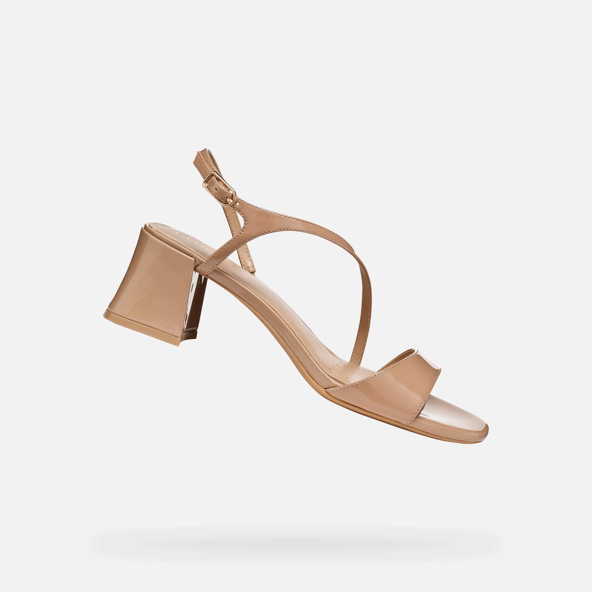 Geox Světle hnědé dámské sandály Geox New Eraklia 50 T01