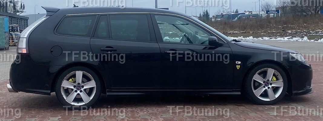 спойлер спойл SAAB 9-3 93 универсал 02-11 Тюнинг