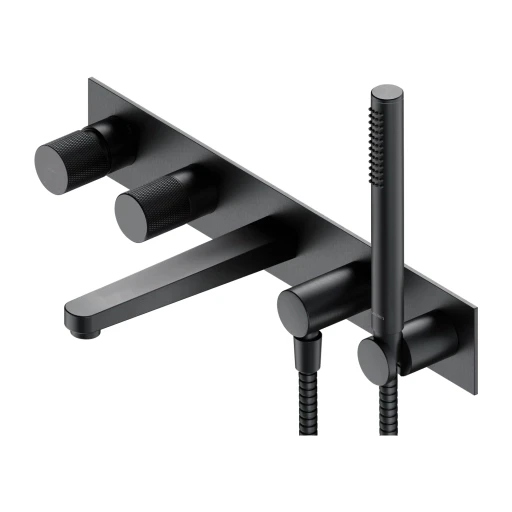 Contour vaňová batéria 5-otvorová podomietková, antracit kartáčovaná