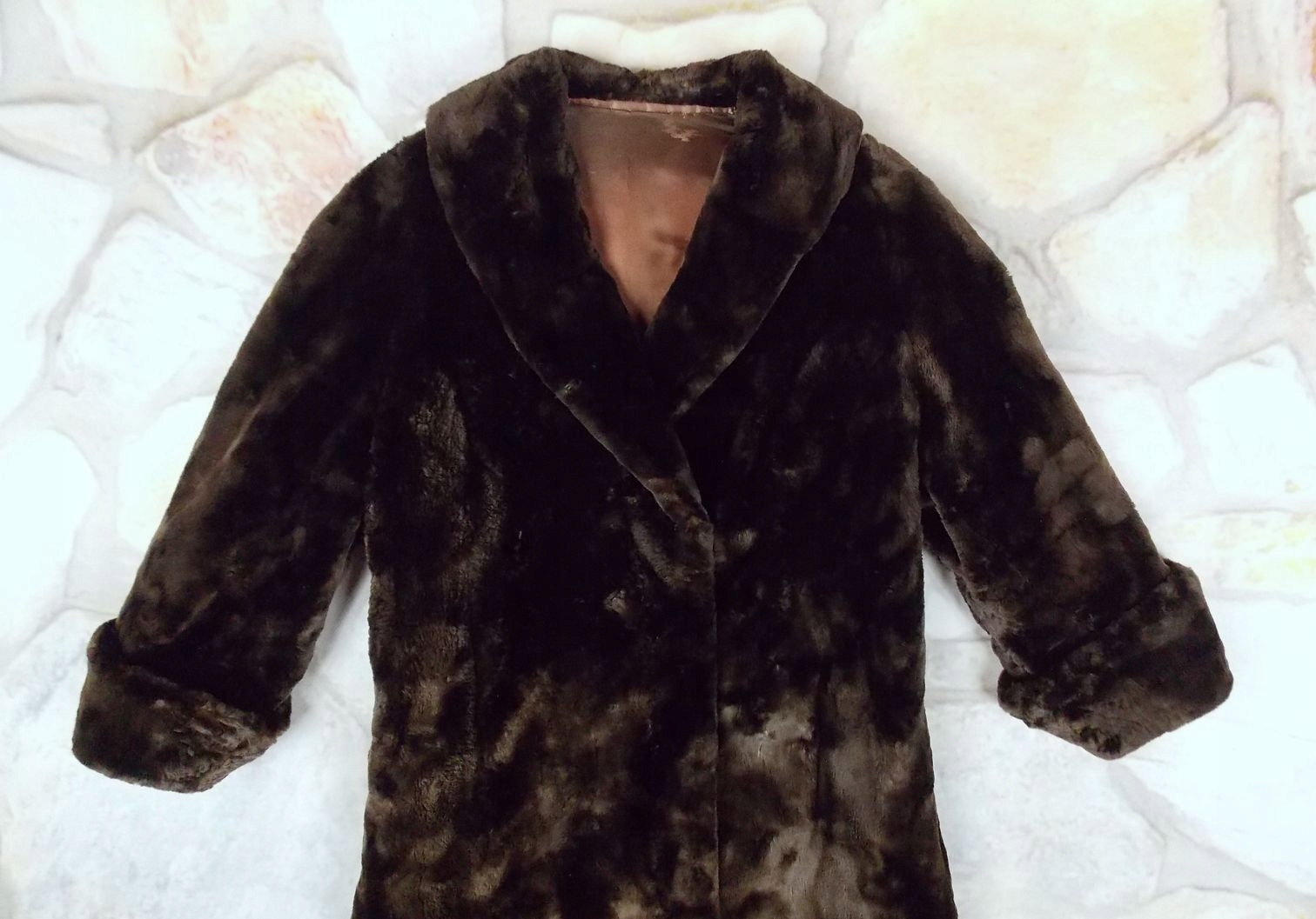 M.F. DŁUGIE naturalne FUTRO MEGA ELEGANCJA 40/42 Kolekcja ---