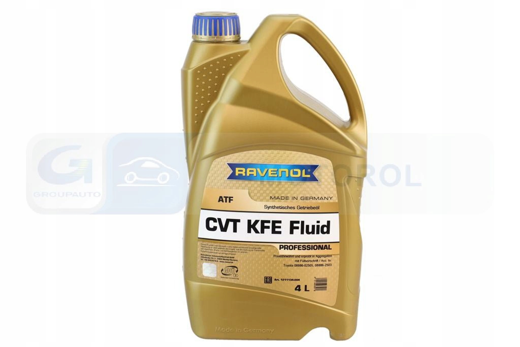 Olej ravenol cvt kfe fluid 4 l Ravenol RAV1211134-004/OLE