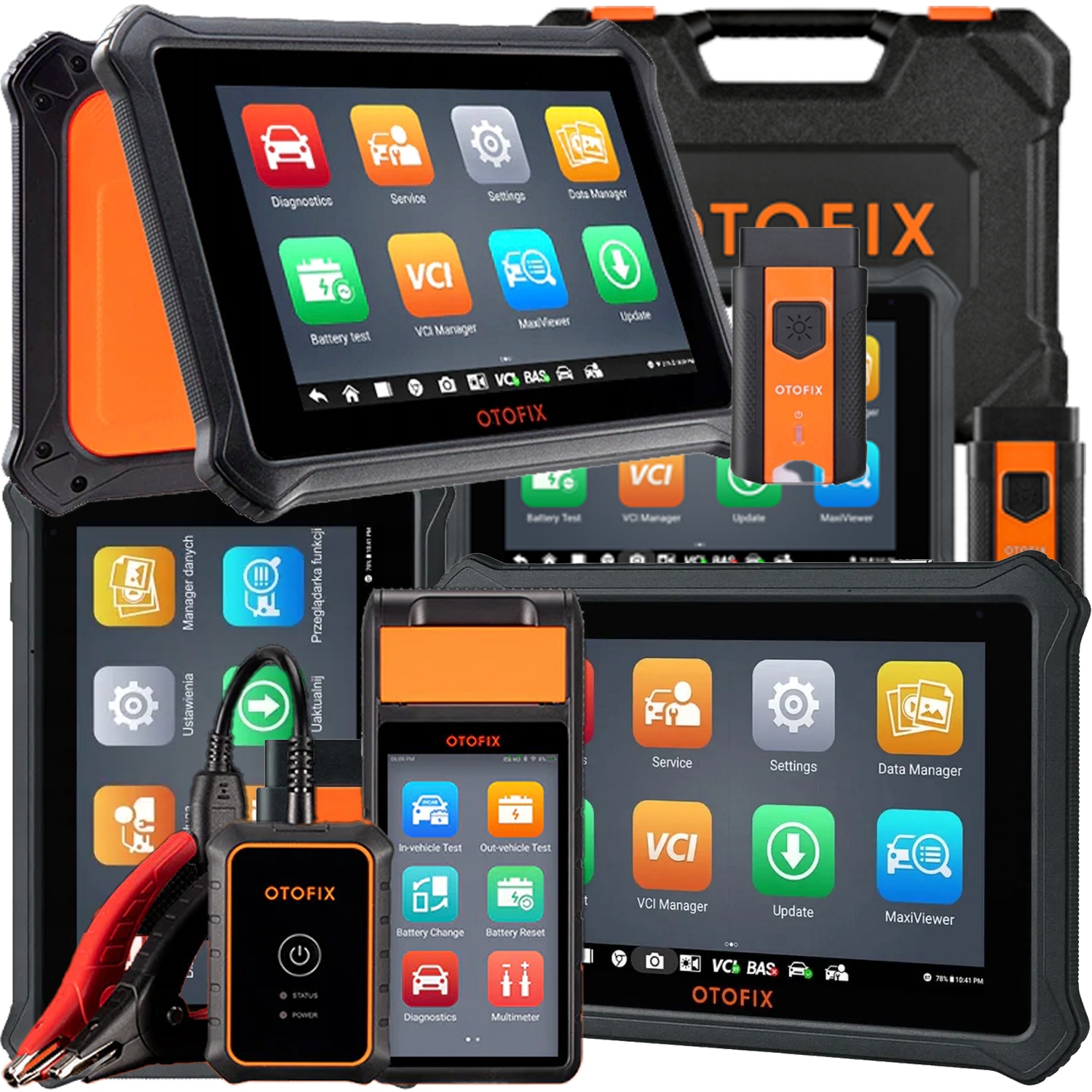 Profesionální Diagnostický Tester Autel Otofix D1