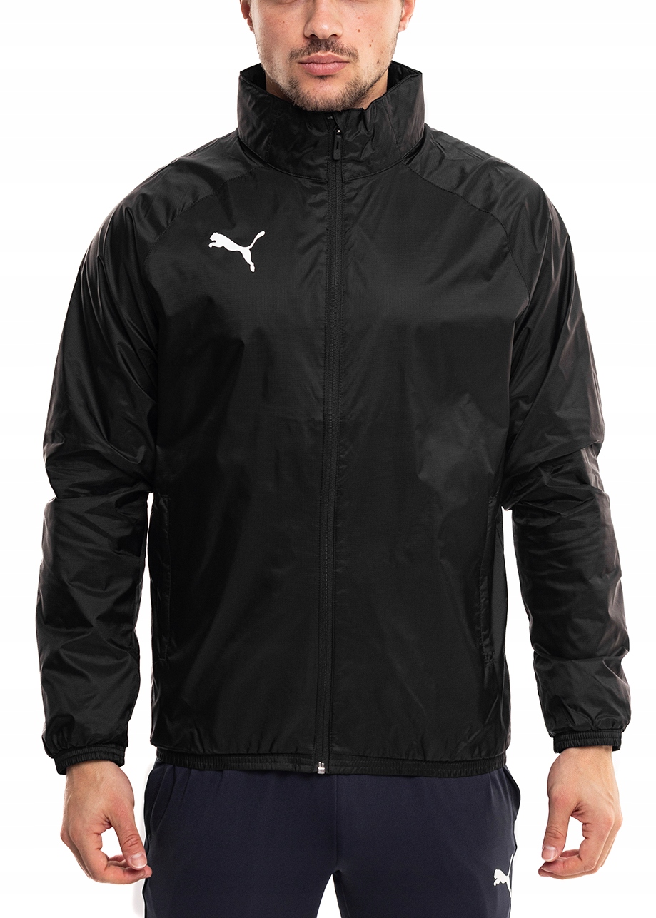 Pánská bunda Puma proti dešti se zatahovací kapucí, lehká, sportovní
