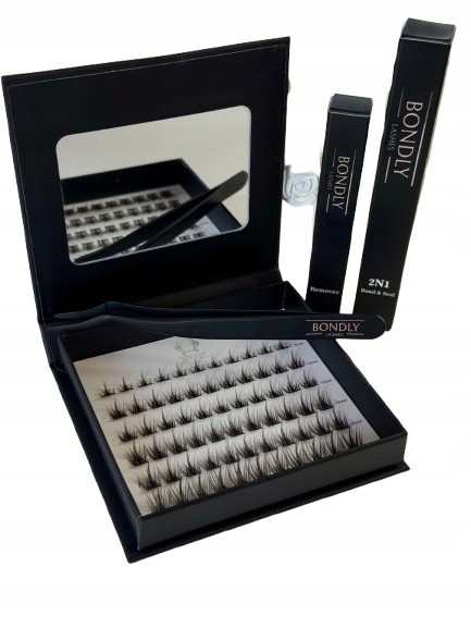 Bondingové Řasy Mini Box Artemida 60 Trsů Bond&sealer Remover Pinzeta