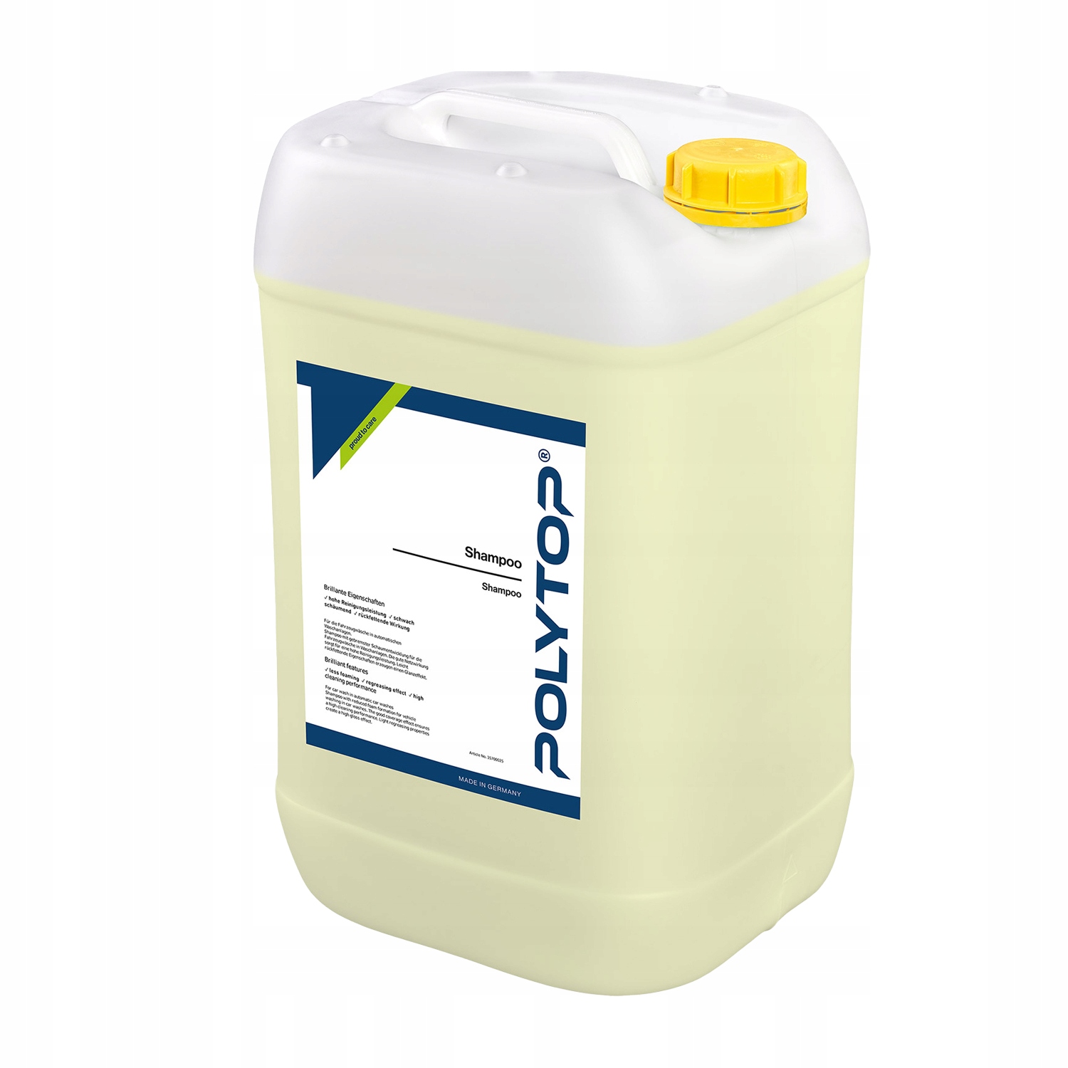 Polytop Shampoo 25L šampón pre automatické umývačky