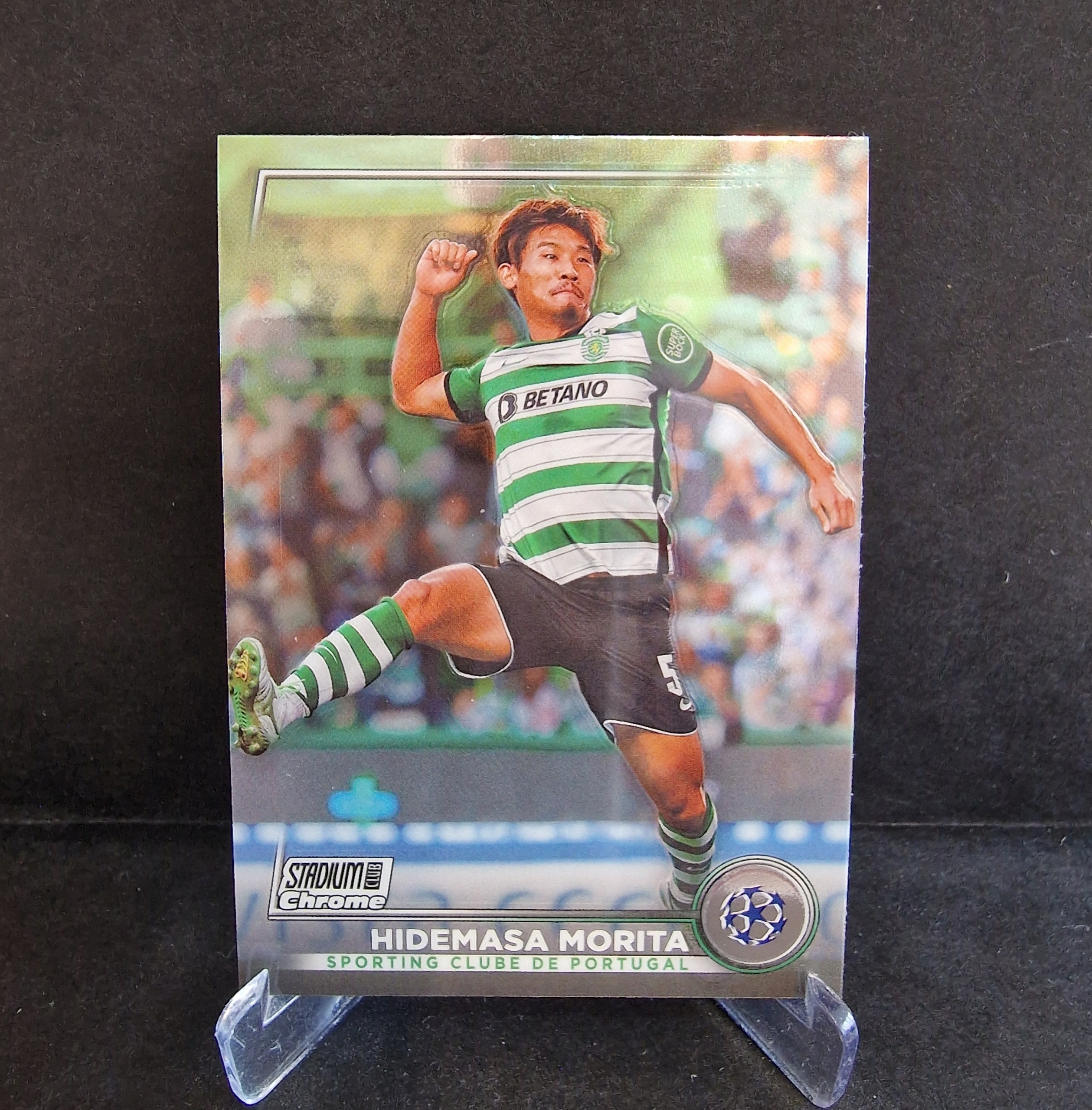 2022-23 Topps Chrome Stadium Morita Sporting Cp /AU6