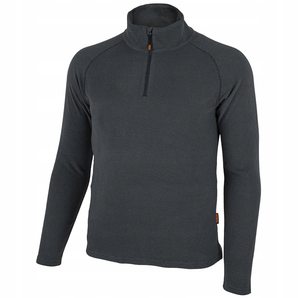 Polar Bluza polarowa męska bez kaptura Bennon Polaros Grey L