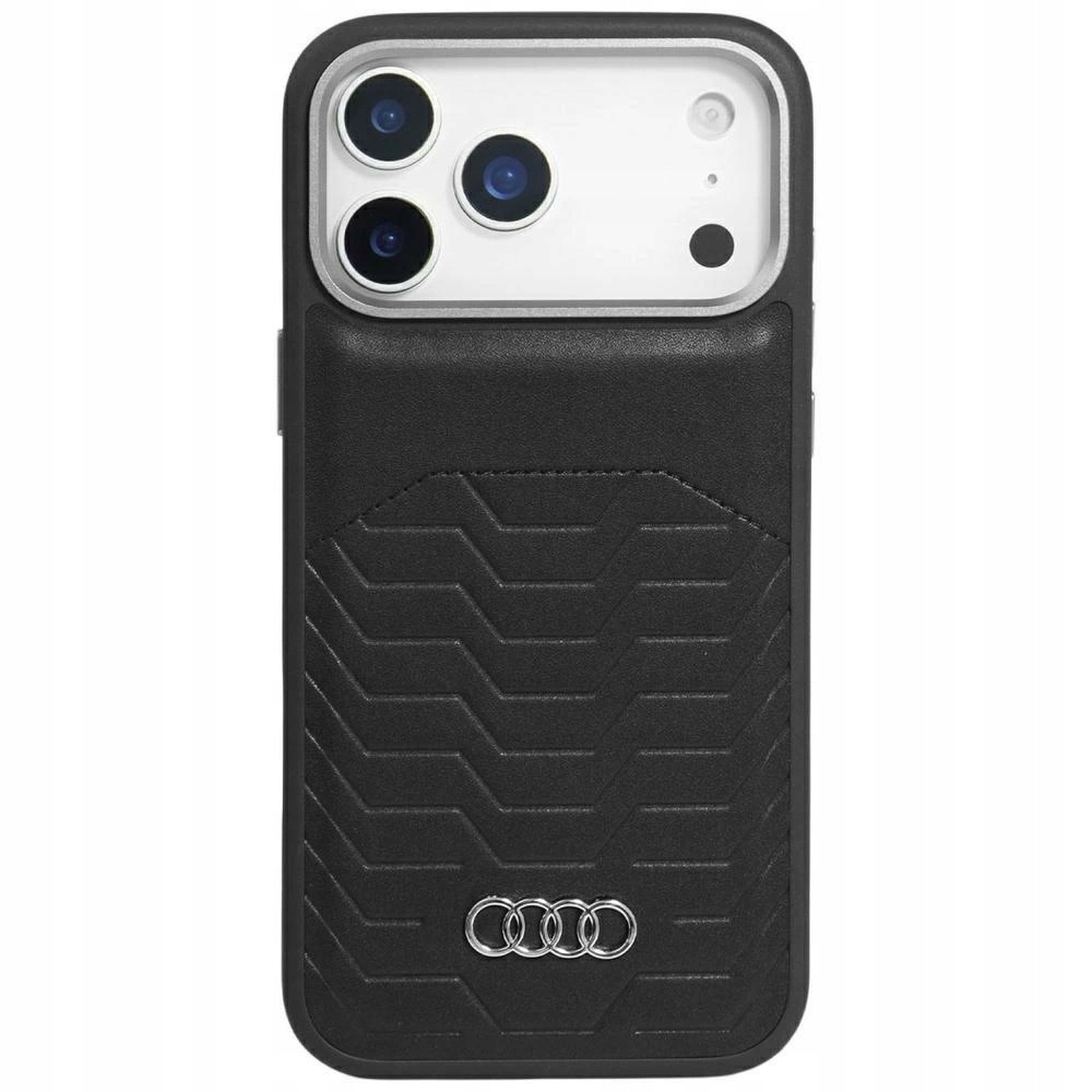 Pouzdro Audi Gt Syntetická kůže MagSafe pro iPhone 17 Pro černé