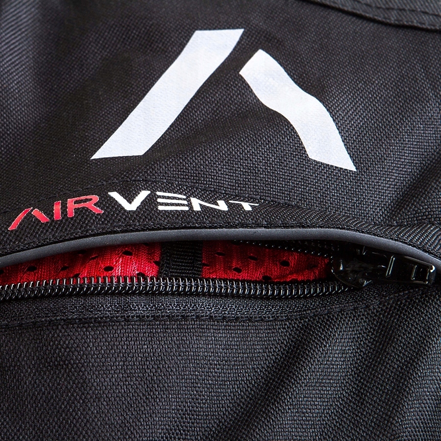 KURTKA MOTOCYKLOWA TEKSTYLNA ADRENALINE PYRAMID Kolor czarny