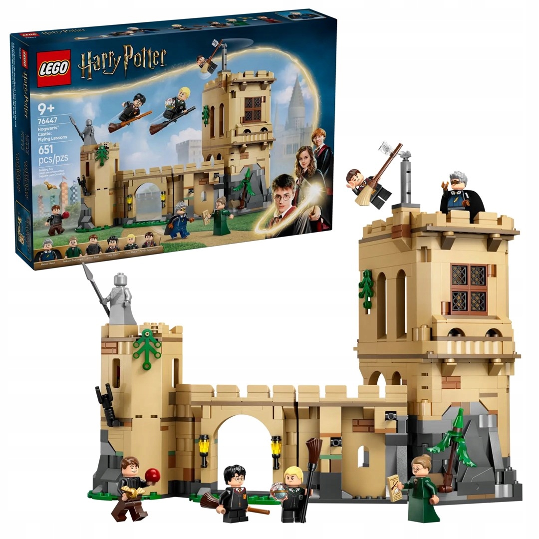 Lego Harry Potter 76447 Bradavický hrad – lekce létání na metle