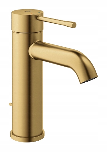 Grohe Essence bateria umywalkowa zloty szczotkowany z korkiem 23589GN1