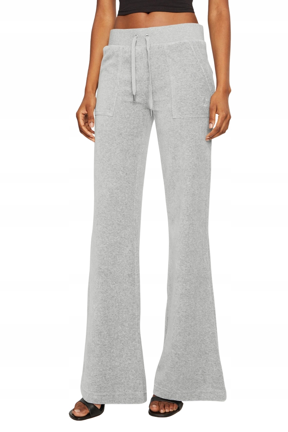 Juicy Couture Šedé dámské tepláky Layla Low Rise S