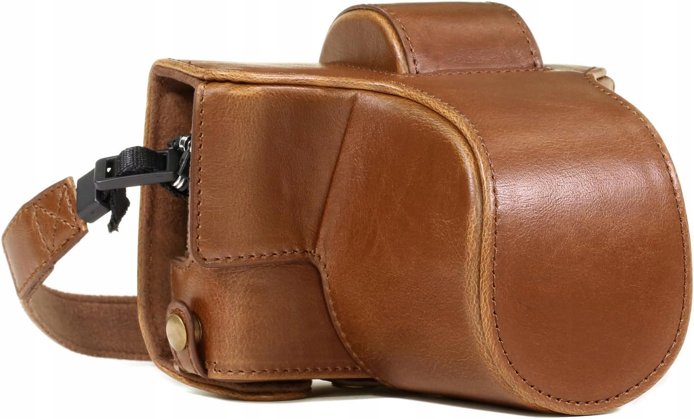 Kožené pouzdro na fotoaparát MegaGear MG919 pro Olympus Pen E-PL8 Ever Ready