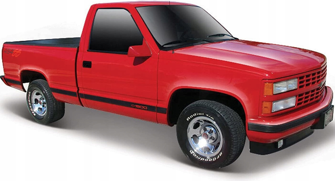 Chevrolet 454 Ss Pick-Up 1993 1/27 Maisto 32901 červená