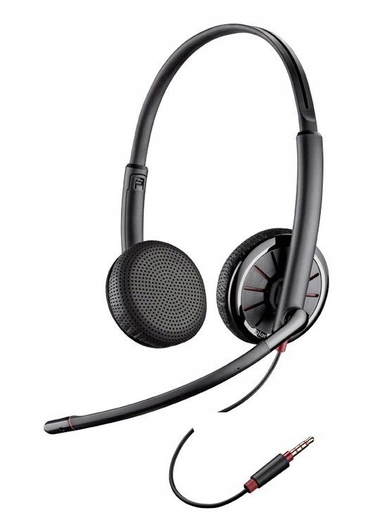 Słuchawki nauszne z mikrofonem Call Center C3225 Usb A Jack 3.5mn Dsp