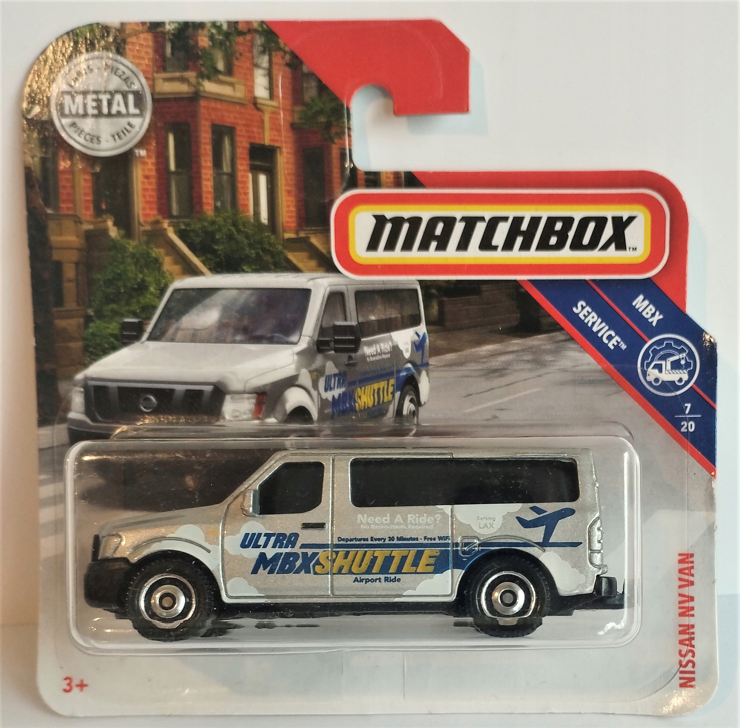 Matchbox Nissan NV Van 7/20 MBX Service 14086605068 Allegro.pl