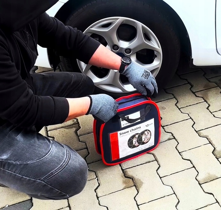 ŁAŃCUCHY ŚNIEGOWE NA KOŁA KN120 12mm ONORM 225/65/R16 215/60/R17 225/55/R17 Grupa rozmiarowa KN 120