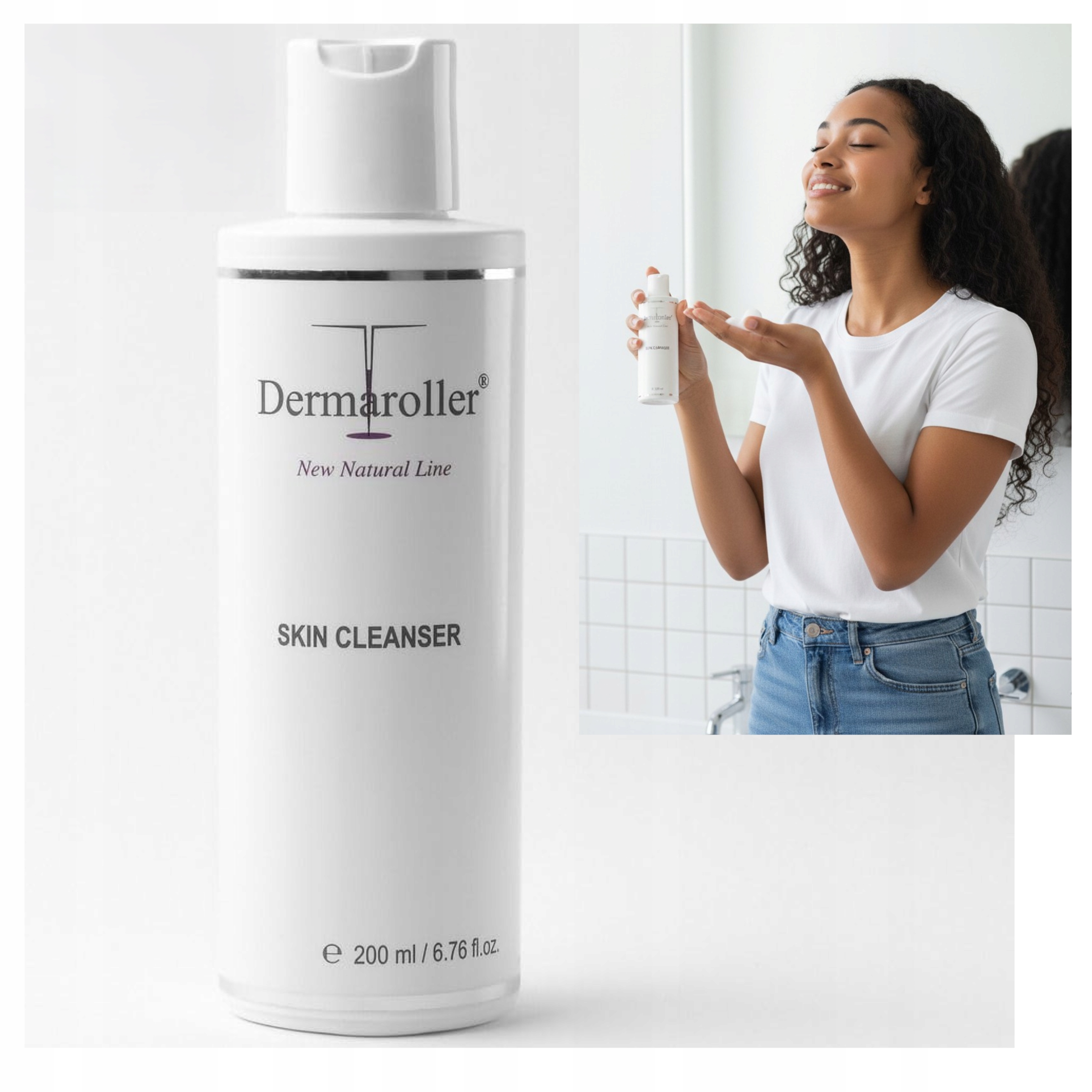 Gel Na Mytí Obličeje 200 ML Čistící Hydratační Prostředek Přírodní Aloe