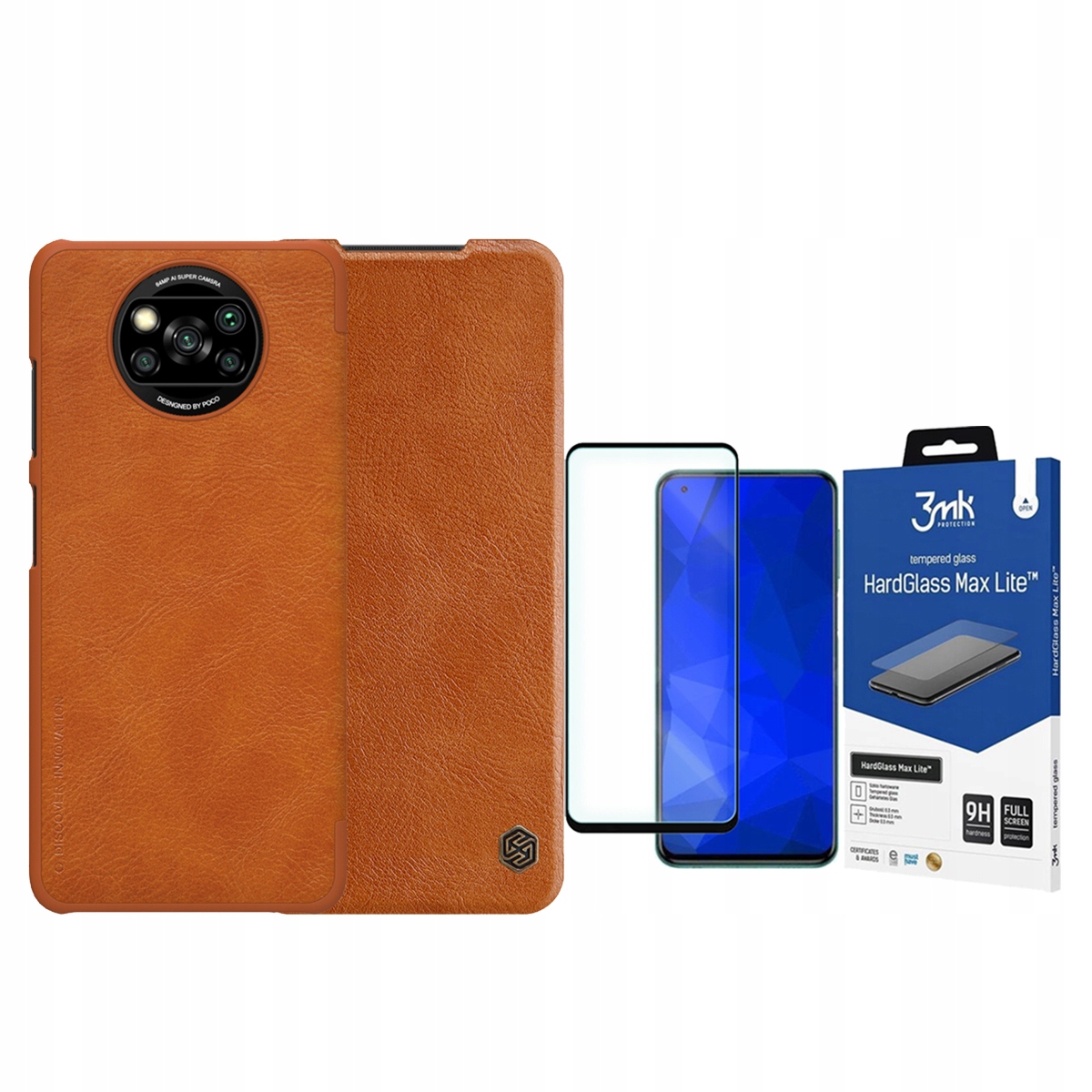 

Nillkin Etui Do Xiaomi Poco X3 Nfc + Szkło 3MK