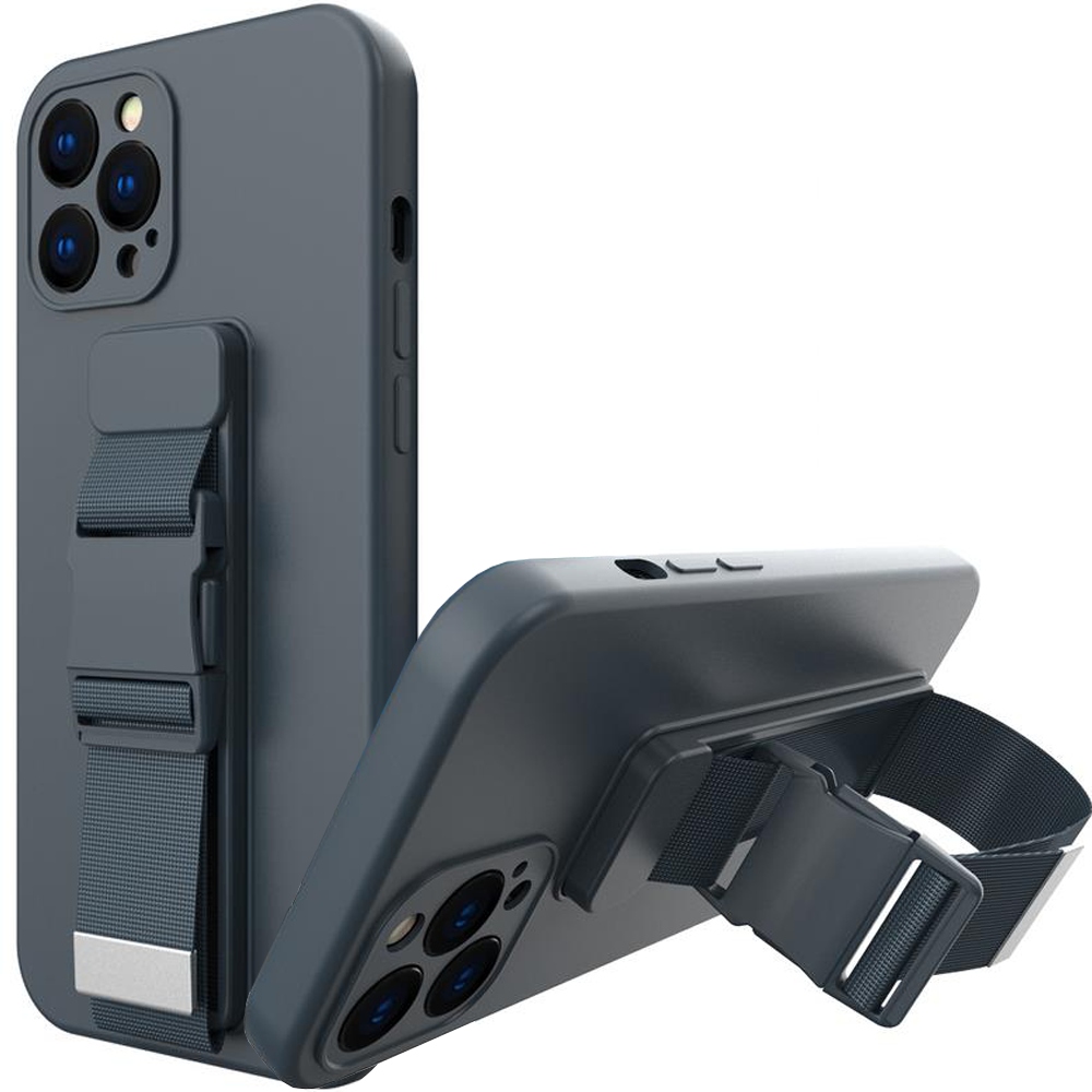 Rope case żelowe etui ze smyczą łańcuszkiem torebka smycz Samsung A22