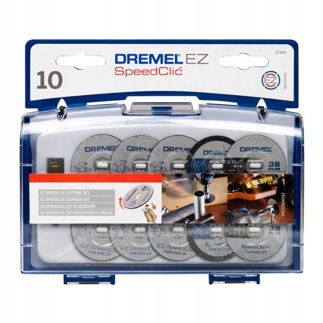 Zestaw tarcz do cięcia Dremel SpeedClic 11 szt.