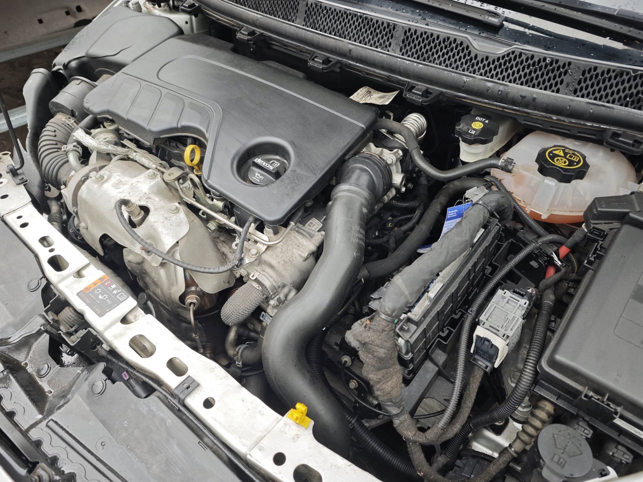 OPEL ASTRA K 15-21 1.6 CDTI engine complete B16DTE 129tys 2018r 81kw/110KM