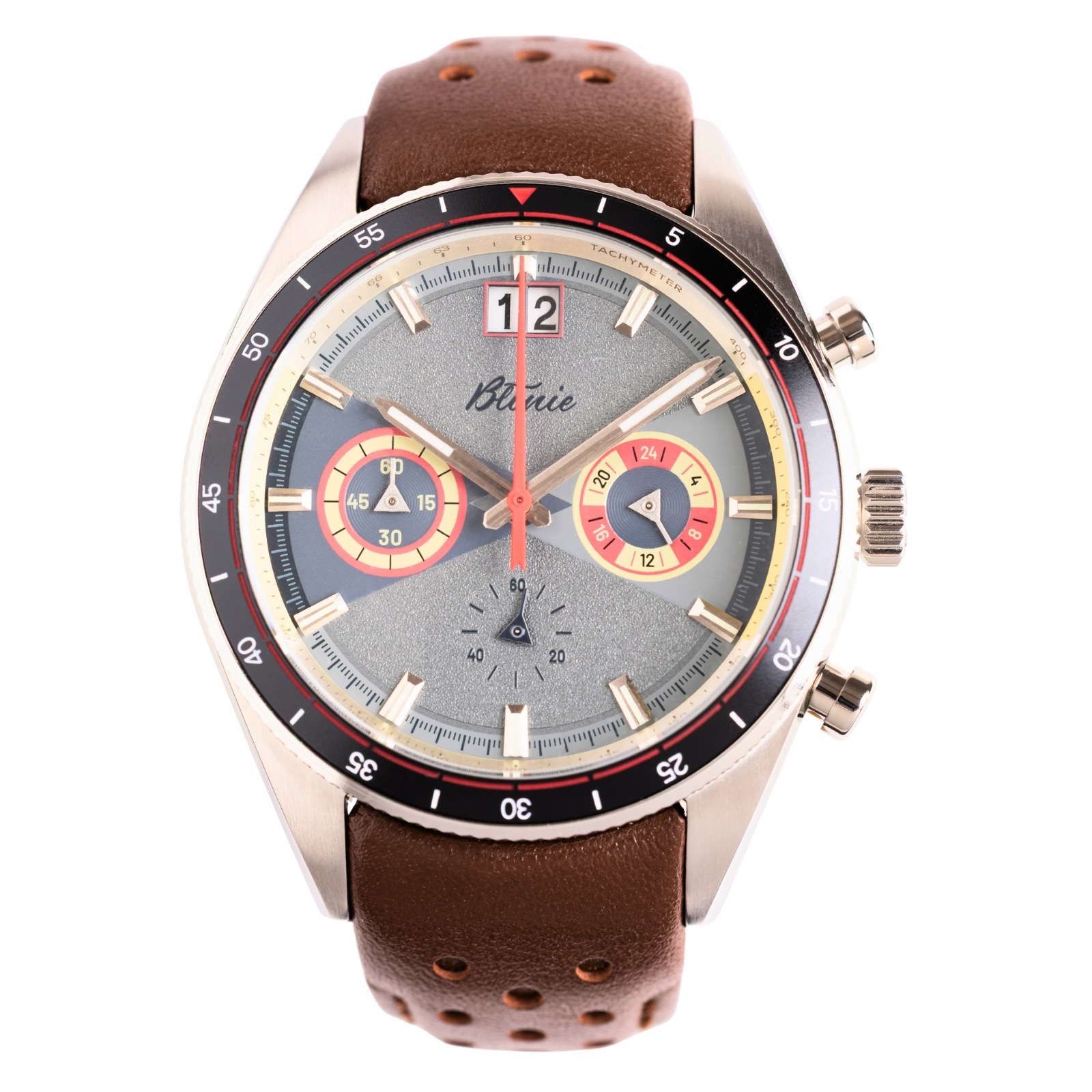 Pánské hodinky Błonie Sport Grafit Chronograf