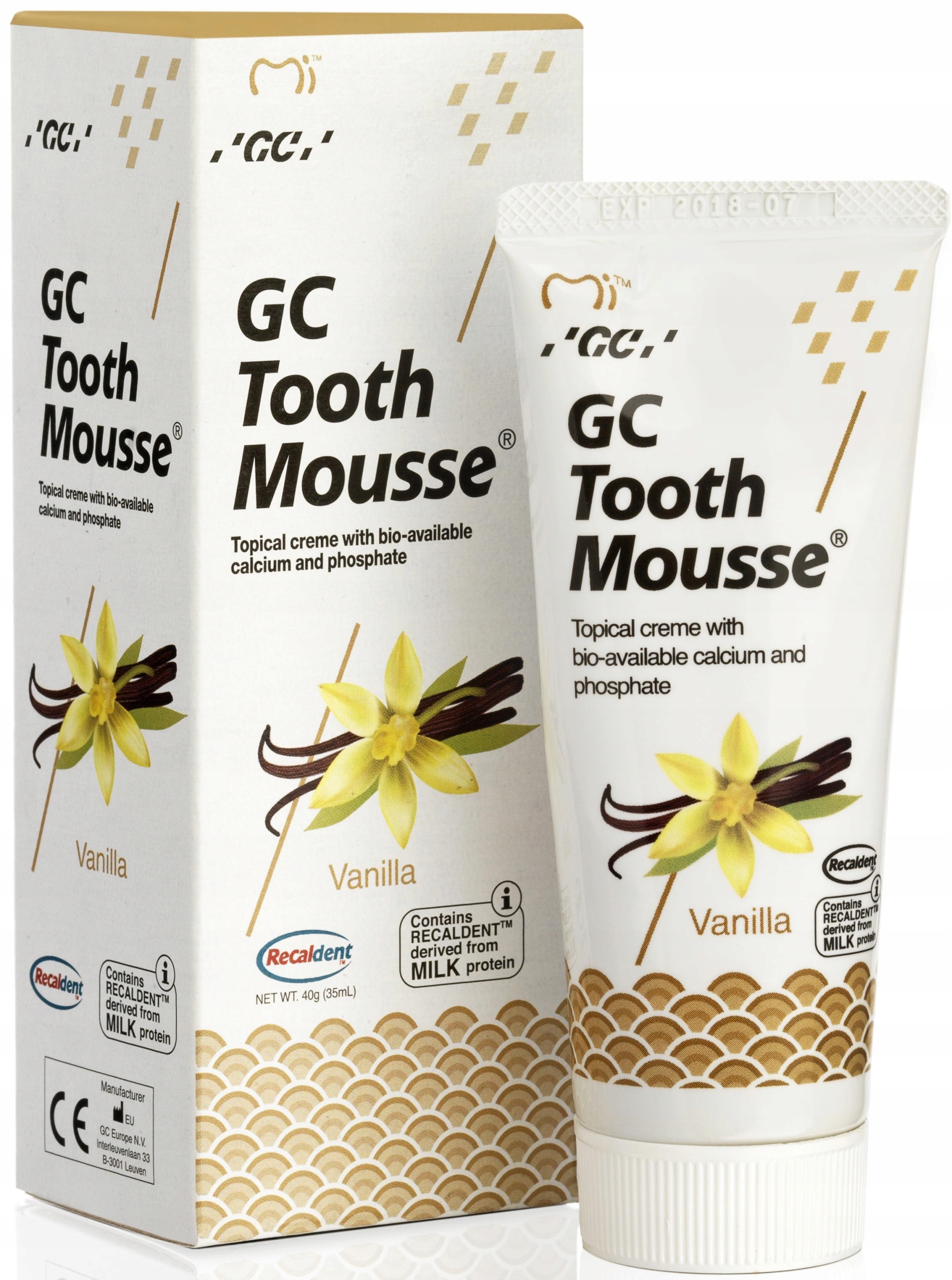 

Gc Pasta Tooth Mousse 35ml Wanilia