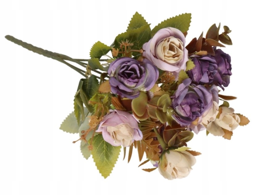 SZTUCZNE KWIATY JAK ŻYWE ROŚLINY RÓŻA RÓŻE BUKIET Marka Deko