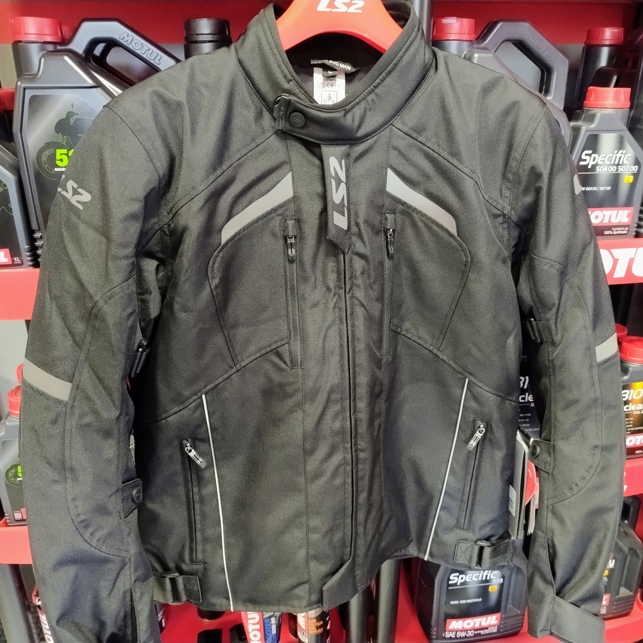 Bunda ls2 serra evo man čierna xl