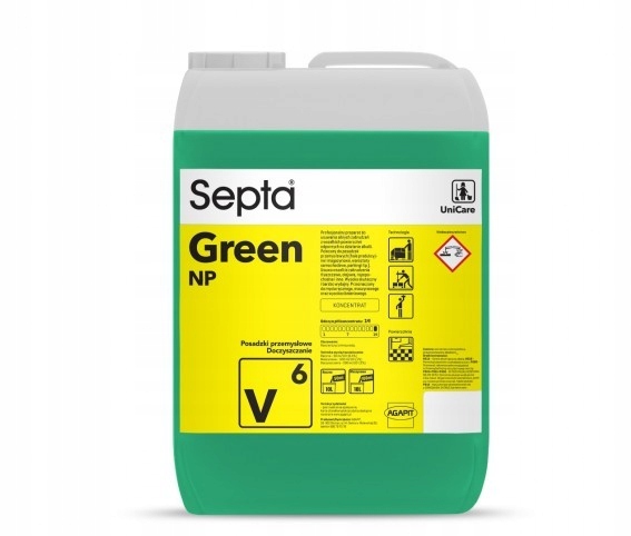 Levně Septa Zelená Např V6 10L- Čištění Podlah