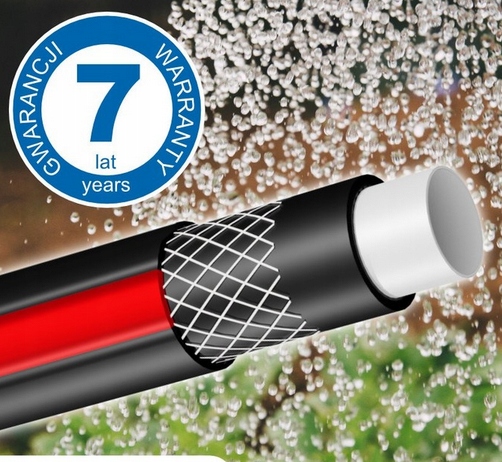 

Wąż Ogrodowy 4-WARSTWOWY 25 Bar 3/4'' 50M